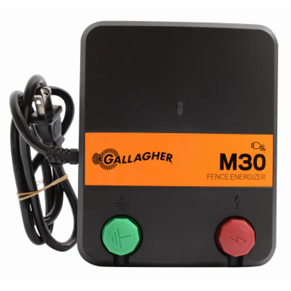 electric fence charger, m30, 0.3 joules, 110-volt