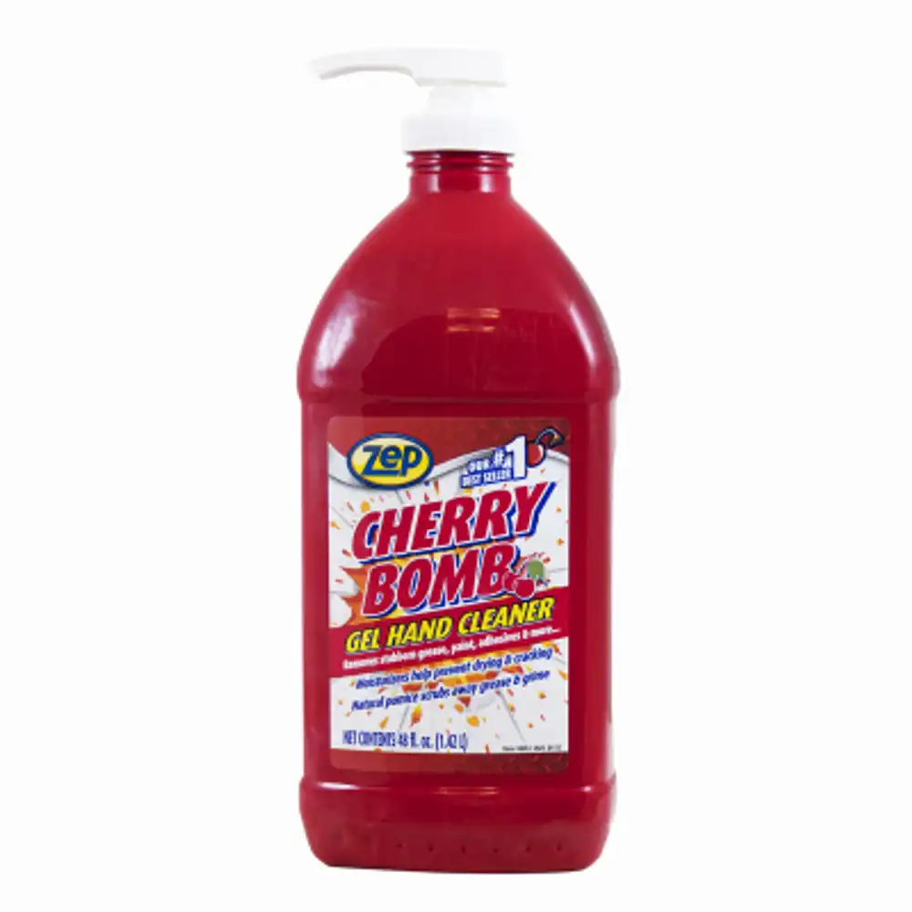 cherry bomb hand cleaner, 48 oz.