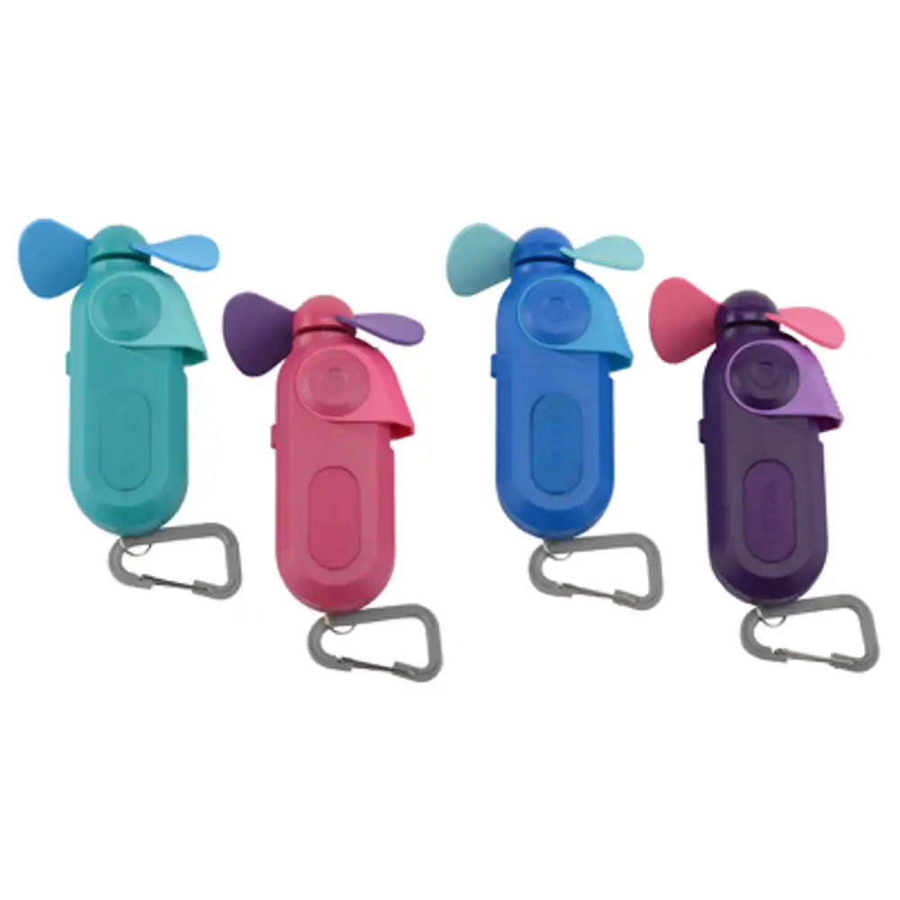 water misting fan, assorted colors