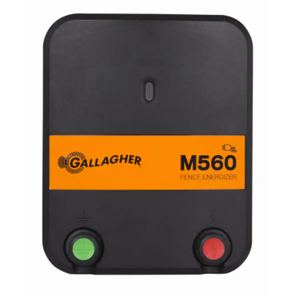 electric fence charger, m560, 5.6 joules, 110-volt