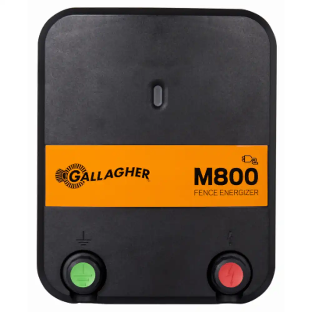 electric fence charger, m800, 8 joules, 110-volt
