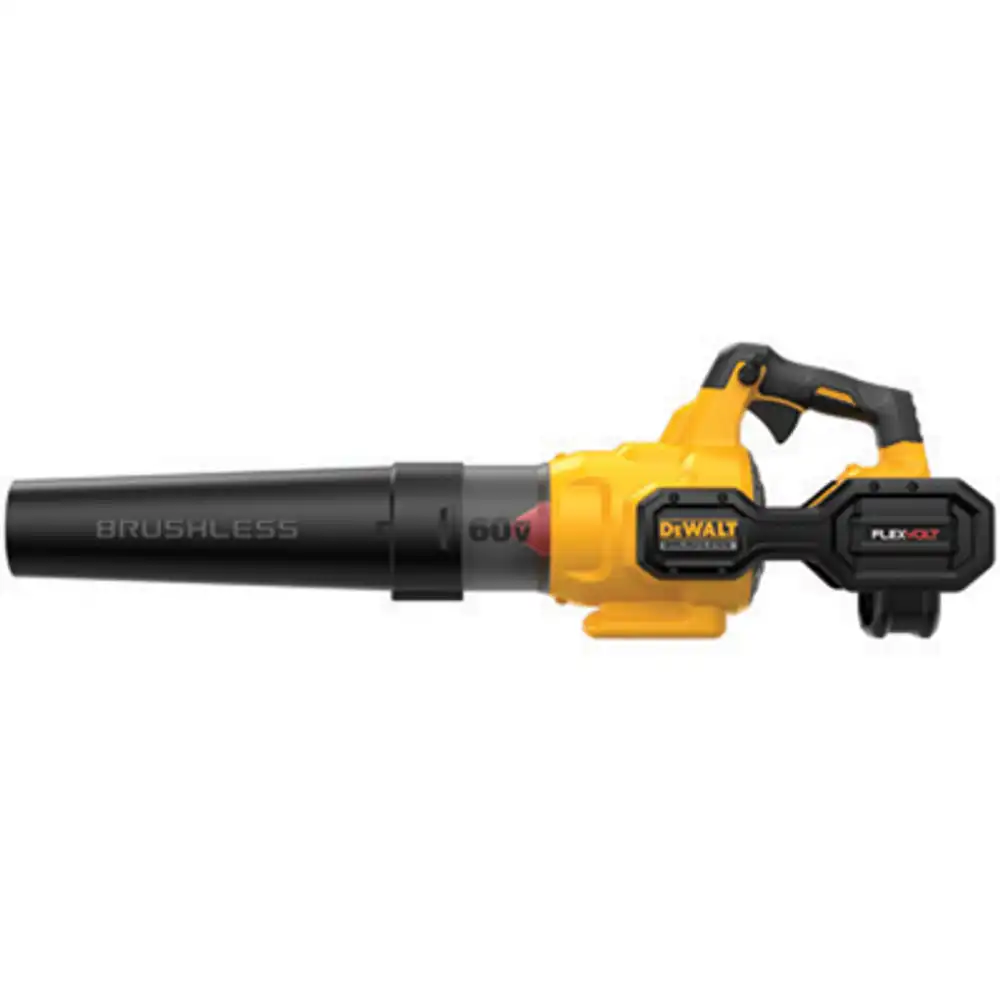 60-volt flexvolt axial max leaf blower, brushless motor, with battery