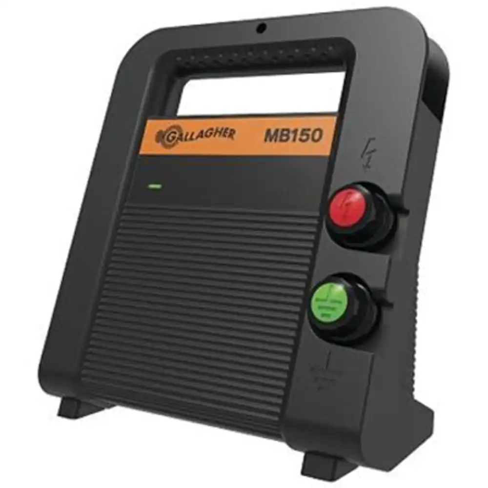 electric fence charger, battery & 110-volt, 60-acre, 1.5 joules
