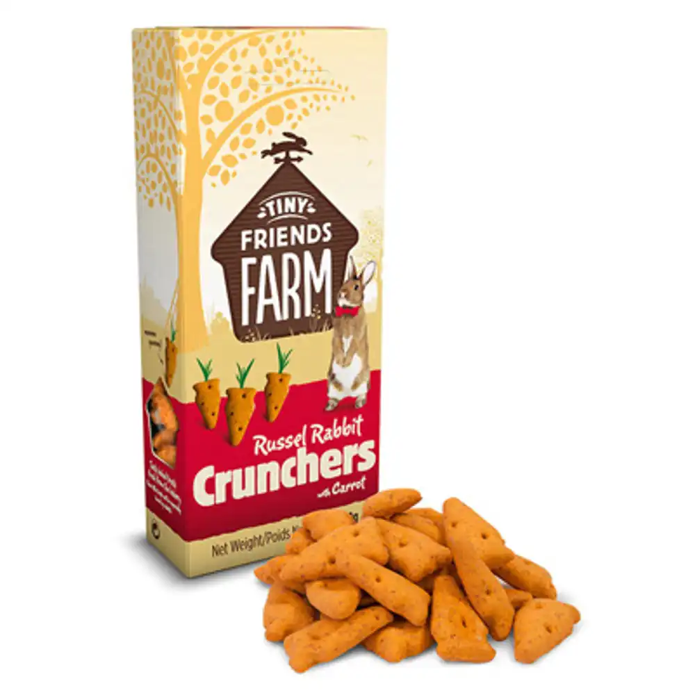 russel rabbit carrot crunchers treat, 4.2-oz.