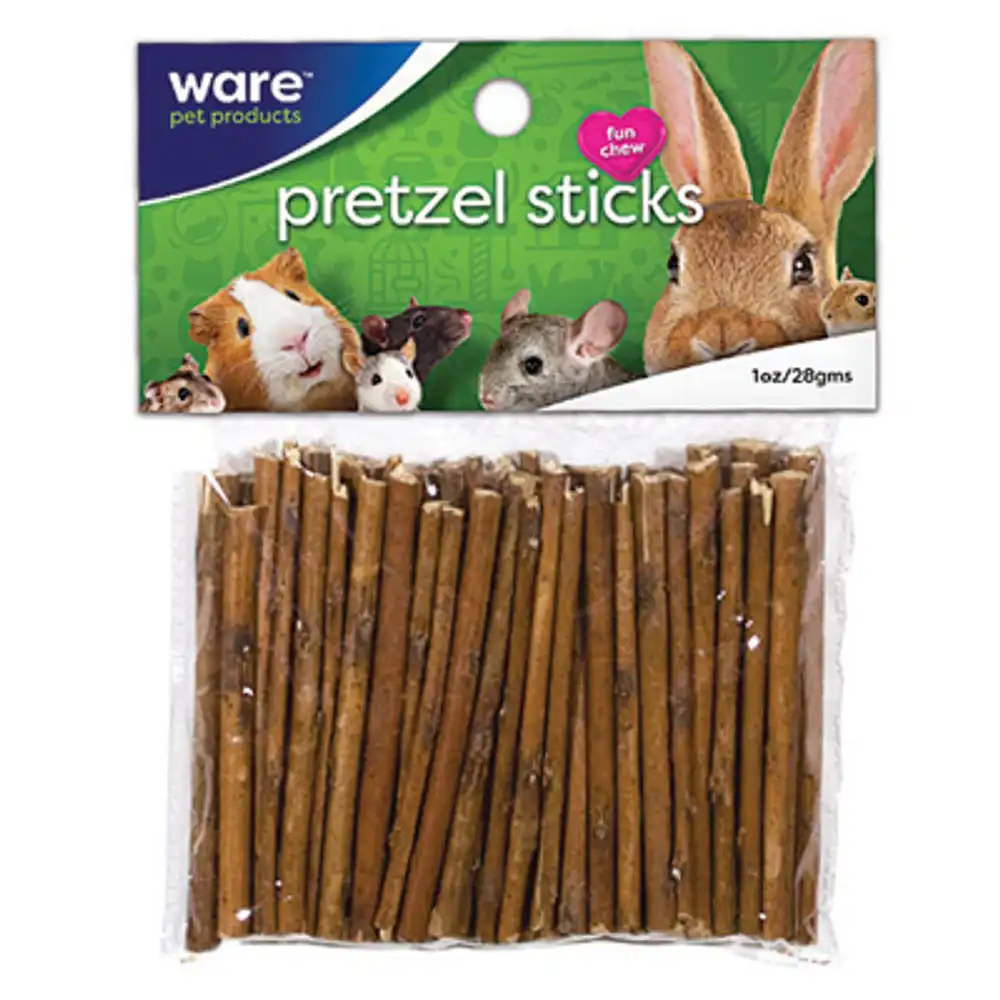 pretzel sticks, chew treat, for rabbits & more