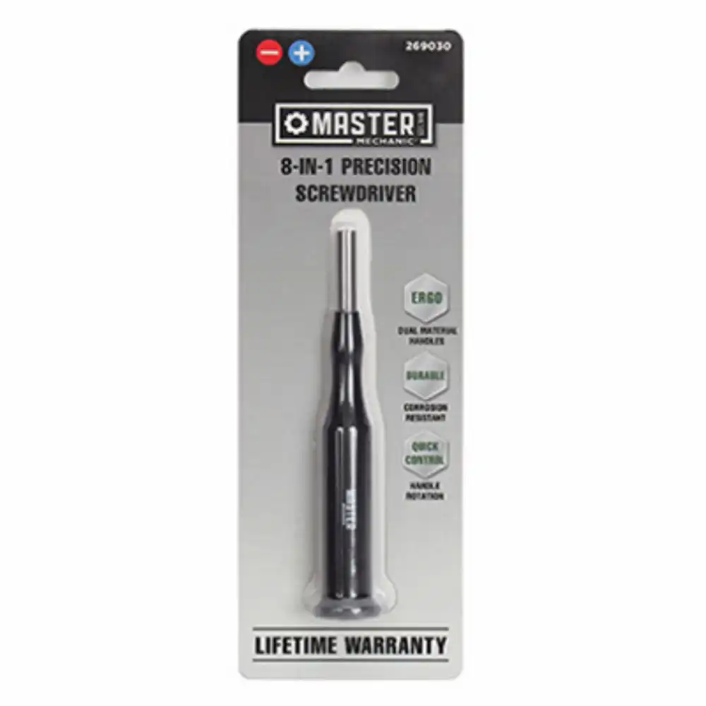 8-in-1 precision bit driver, handle storage