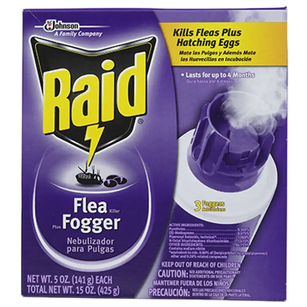 flea killer plus fogger, 5 oz., 3-pk.