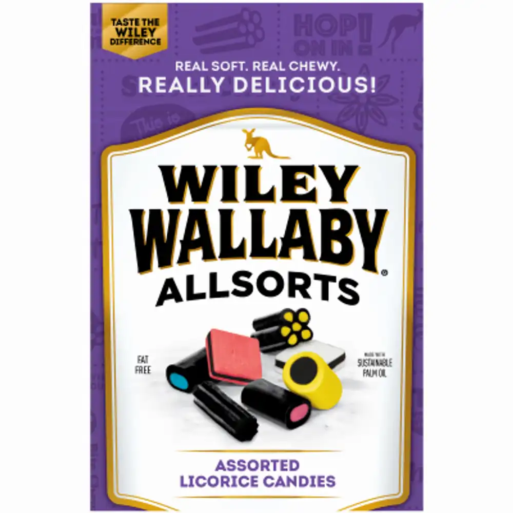 assorted gourmet licorice candies, 8-oz.