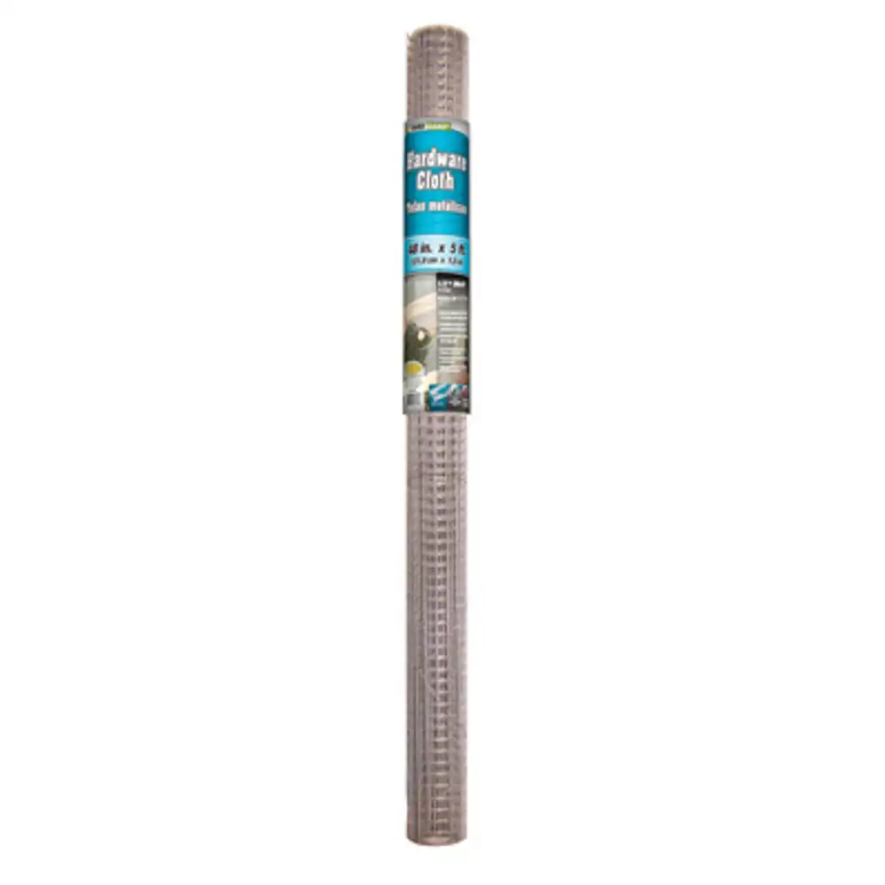 metal hardware cloth fence, 1/2-in. mesh, 48-in. x 5-ft.