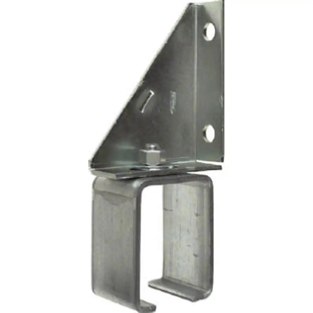 galvanized single box barn door bracket, adjustable