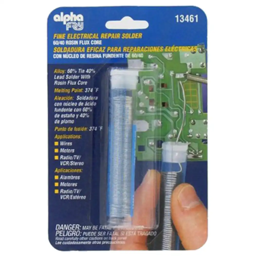 leaded electrical solder, 0.5-oz., .032-diameter