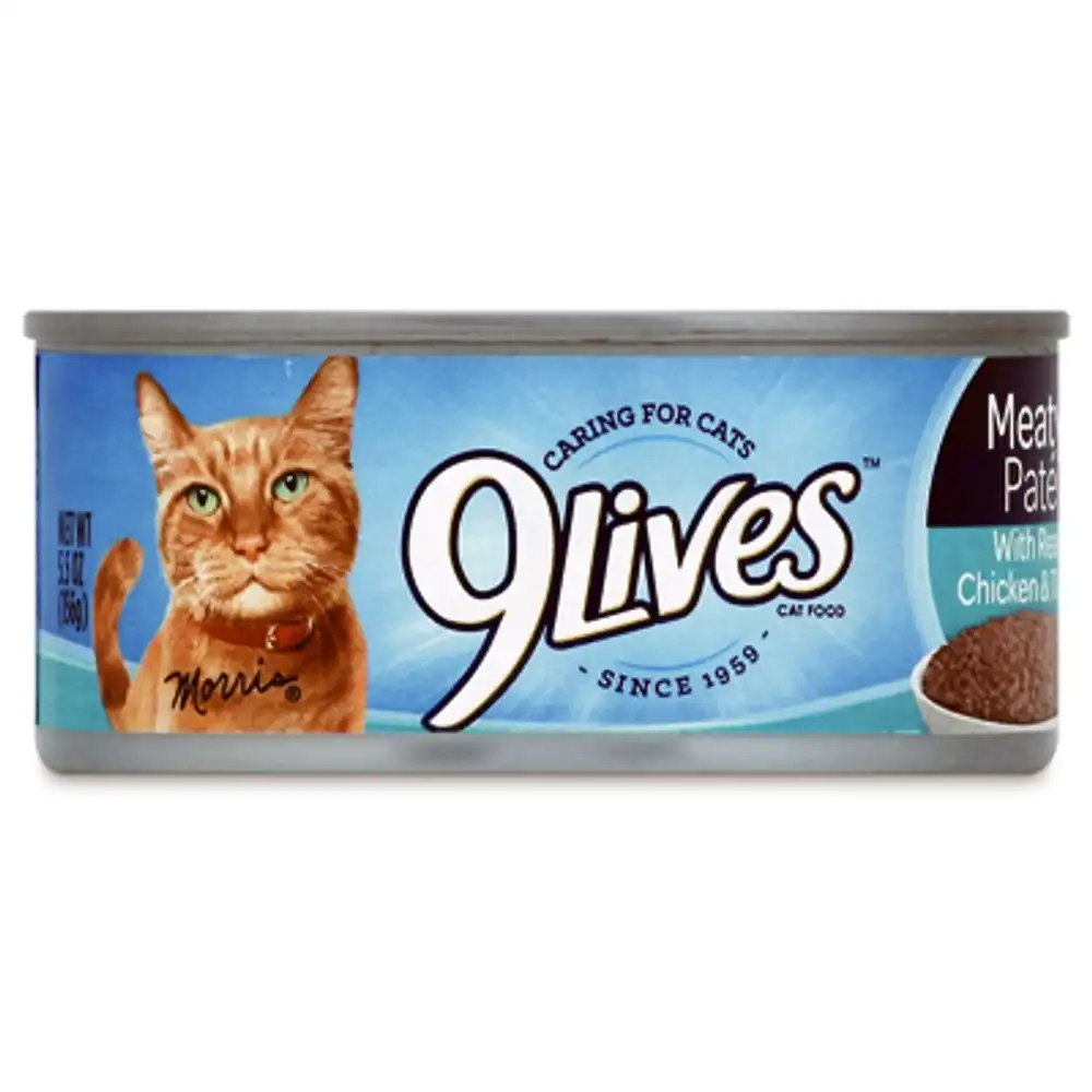 canned cat food, chicken & tuna, 5.5-oz.