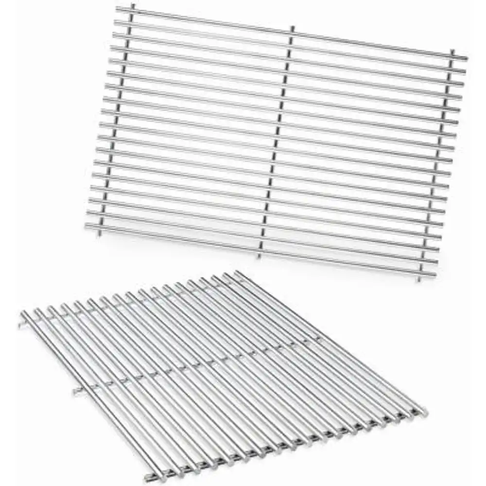 cooking grates for genesis 300, stainless steel, 2-pk.