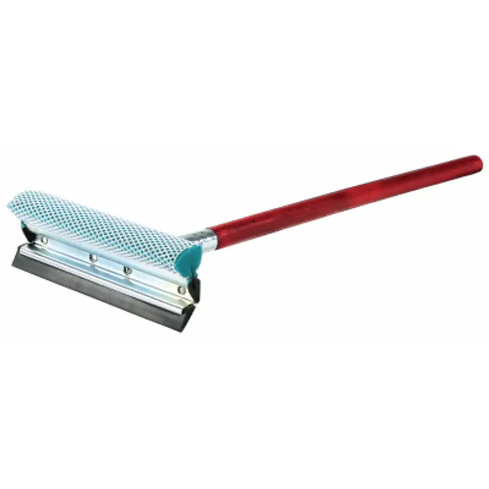 car squeegee, 25 in. wood handle